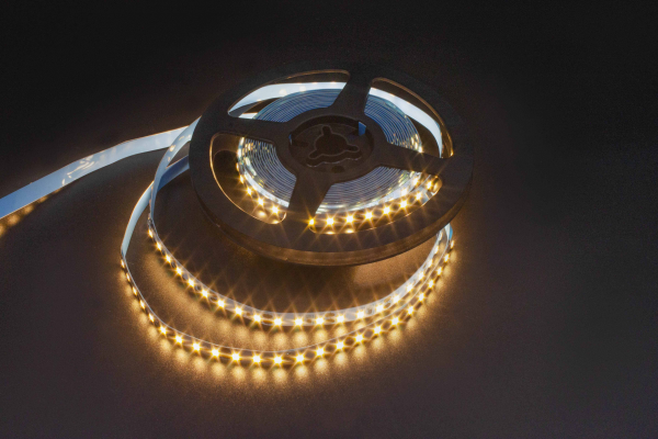 LED стрічка 12В Skarlat LV-2835-120 14Вт 2650Лм Білий Теплий 3000K IP20 8мм